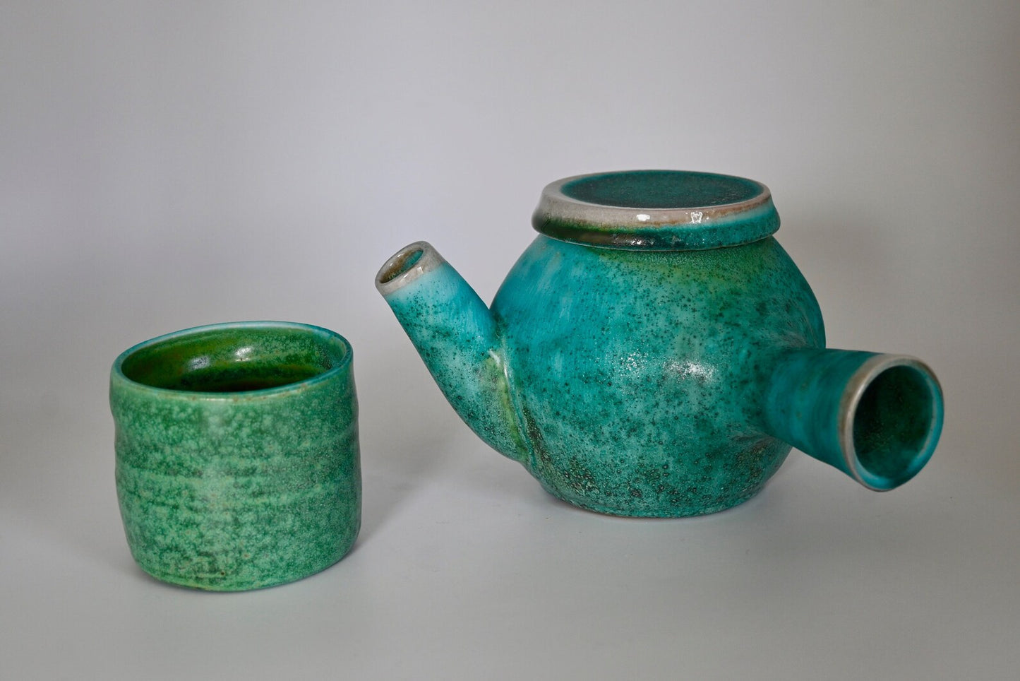 Turquoise Tea Set