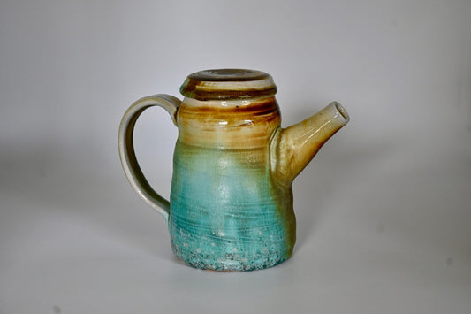 Turquoise & Sienna Teapot