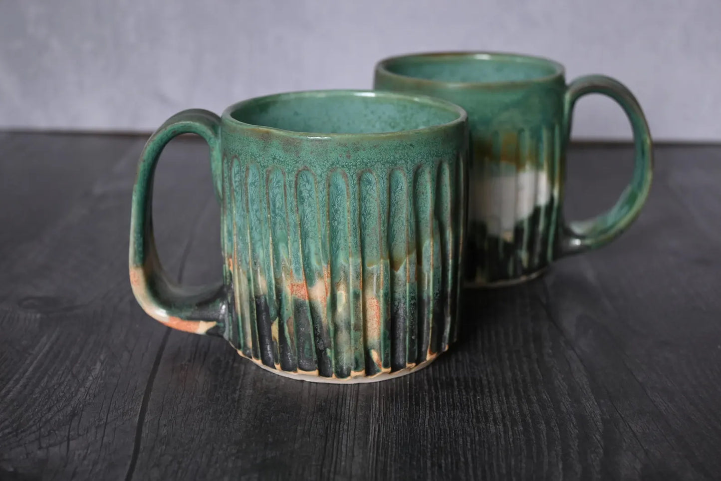 Carved Strontium Mug